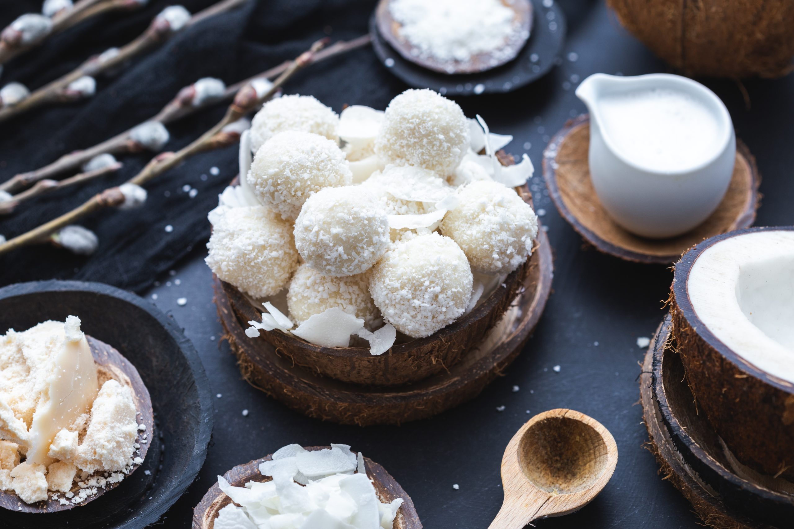 Trufas De Chocolate Blanco Coco Y Lima Chefeel