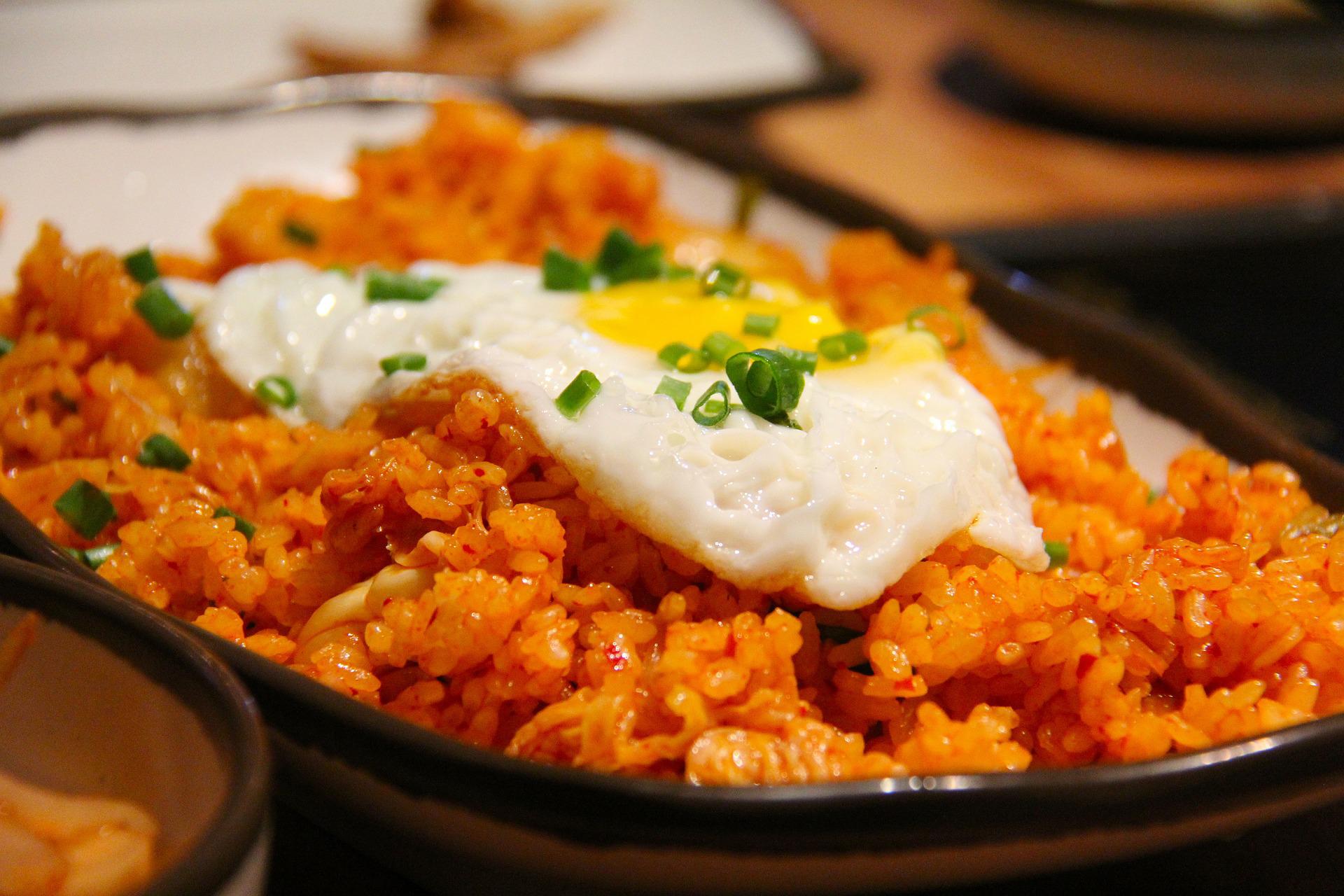 Arroz Kimchi Con Huevo Frito Chefeel