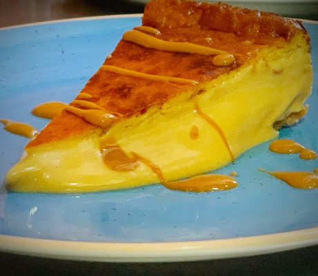 Tarta de dos Quesos y Dulce de Leche