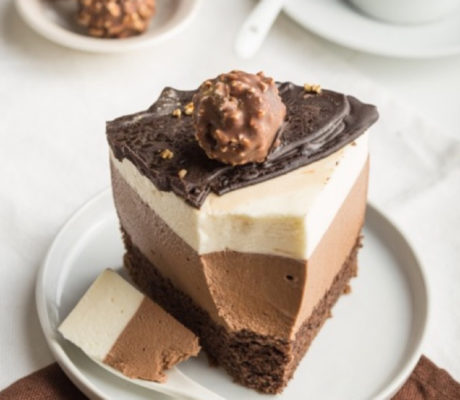 Tarta de Tres Chocolates