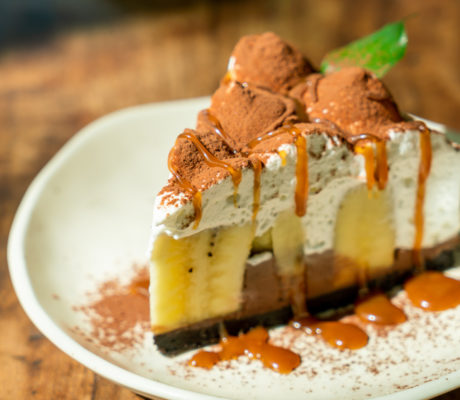 Tarta de Toffee y Plátano Banoffe