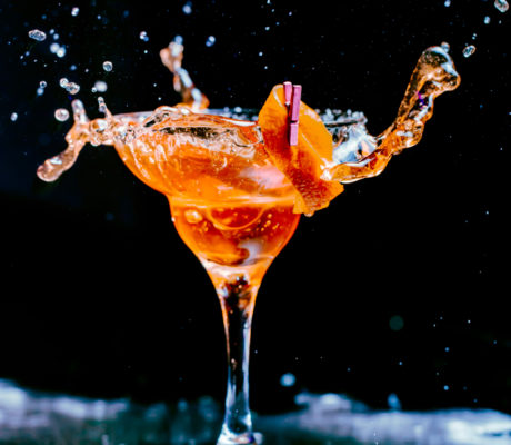 Coctel de Naranja Orange Bloodssom Cocktail