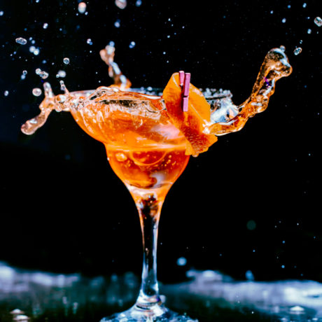 Coctel de Naranja Orange Bloodssom Cocktail