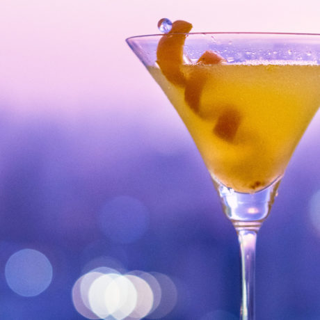Coctel de Curaçao Pegu Cocktail