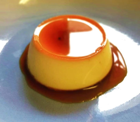 Flan de Quesos variados y Caramelo