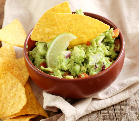 Nachos Quesos y Guacamole Express