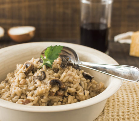 Risotto de Setas y Hongos al toque de Trufa