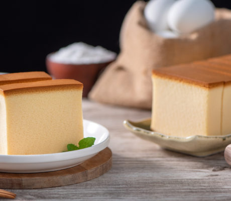 Bizcocho Esponja de Crema de Queso al Limón