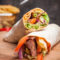 Rollito Wrap Mixto con Salsa de Yogur (Shawarma)