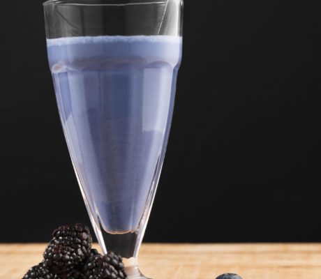 Batido de Moras y Arándanos