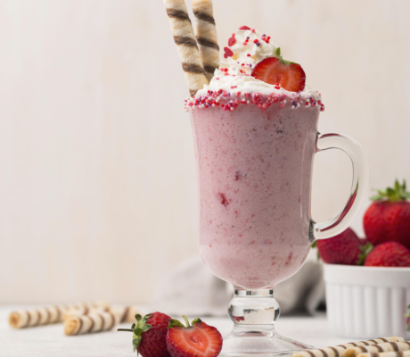 Batido de Fresas con Yogur