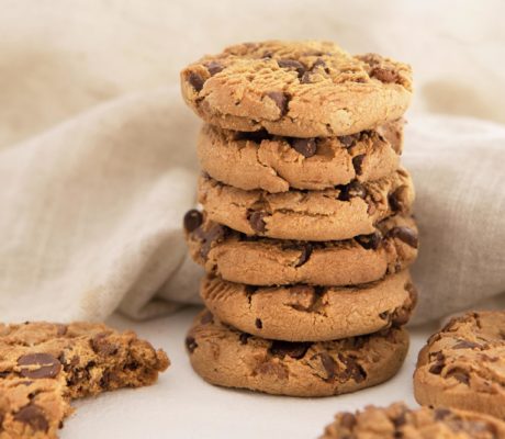 Galletas Cookies de tres Chocolates y Nueces