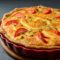 Quiche Lorraine de Quesos, Bacon y Tomates