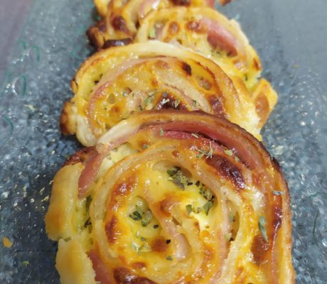 Hojaldres de Bacon y Queso