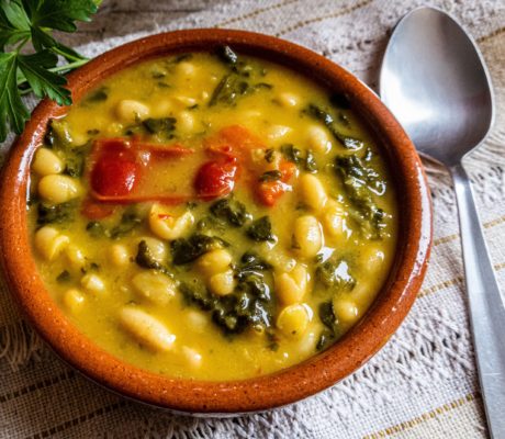 Potaje de Alubias con Espinacas express