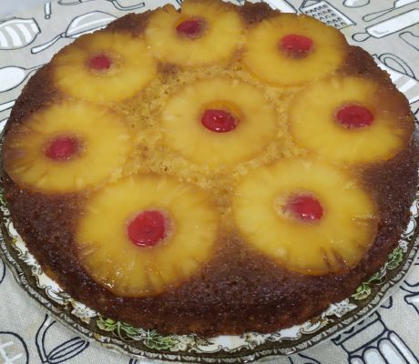 Tarta casera de Piña
