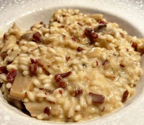 Risotto de Jamón y Setas