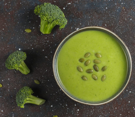 Crema de Brócoli, Guisantes y Puerros