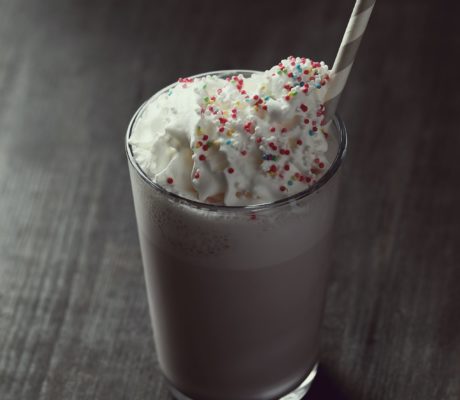 Batido de Helado de Sésamo Negro