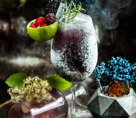Coctel Martini Mora Negra