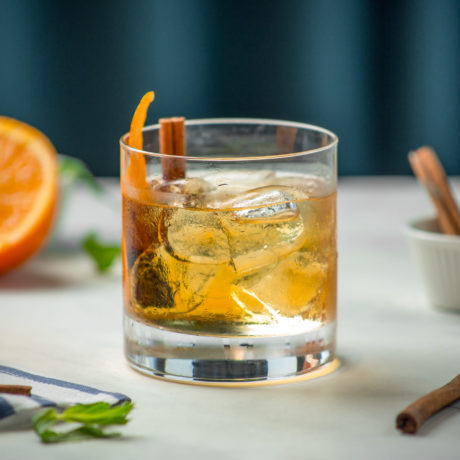 Whisky Coctel añejo, Canela y Naranja