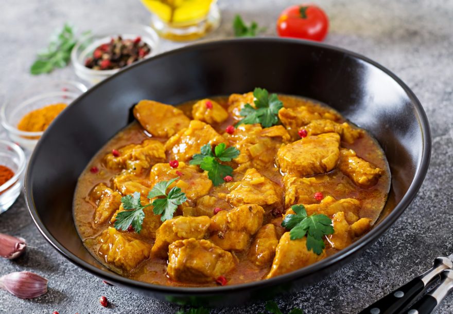 Pollo Curry Garam Masala Hindú 