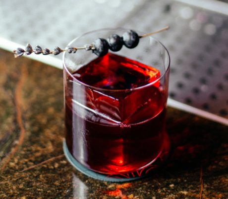 Coctel Piruleta de Vodka y Campari