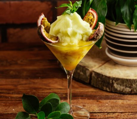 Coctel Granizado de Fruta de la Pasión
