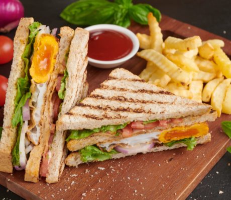Sandwich Vegetal con Huevo