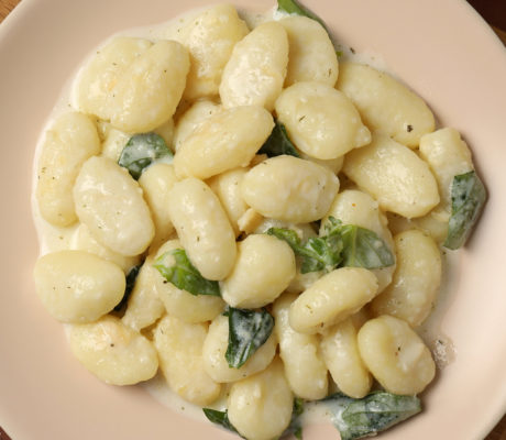 Ñoqui Gnocchi Crema de Salvia y Trufa Blanca