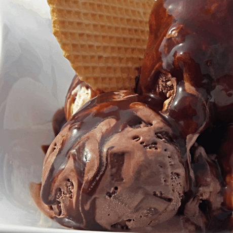 Helado de Chocolate con Chocolate