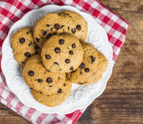 Cookies de Jenjibre y Canela con perlas de Chocolate
