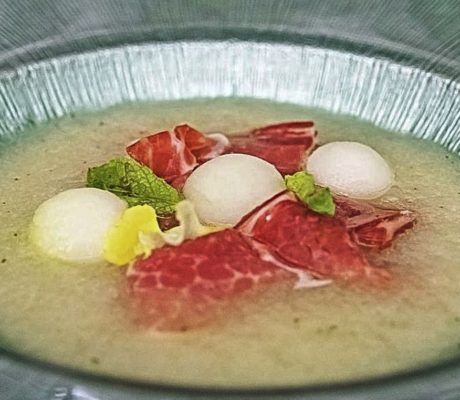 Crema de Melón con Jamón
