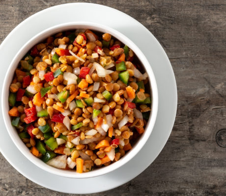 Ensalada de Lentejas a la Vinagreta