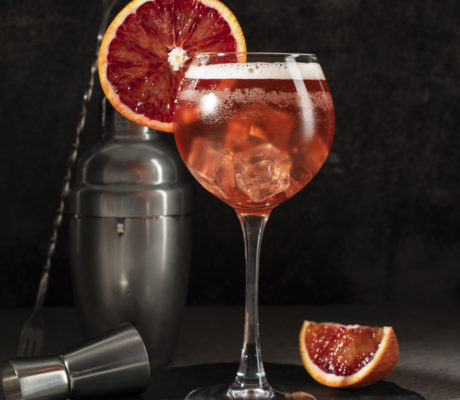 Coctel Gin Sanguina