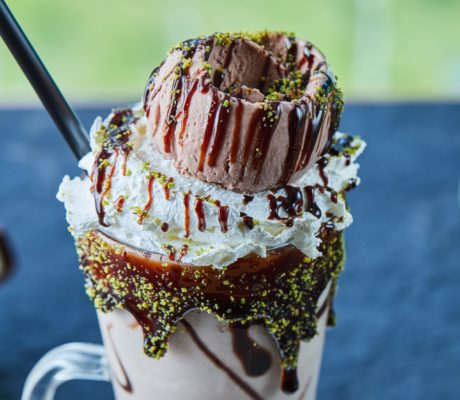 Batido de Chocolates y Pistacho
