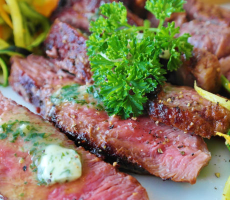 Filete a la Mantequilla de Hierbas