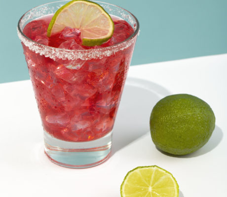 Coctel de Frambuesa al Campari