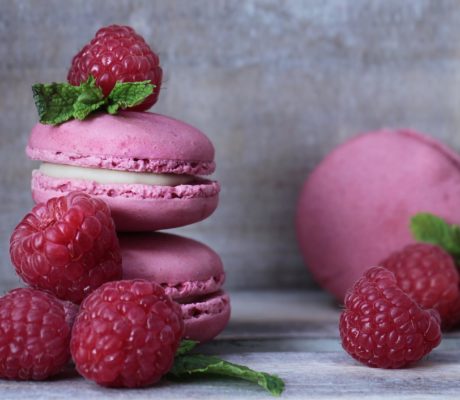 Macarons de Frambuesa