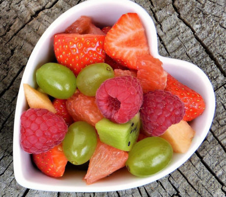 Ensalada de frutas con Vinagreta de su Zumo a la Albahaca