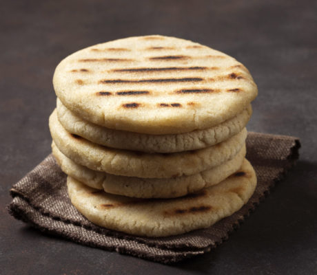Arepa de Plátano y Queso fresco