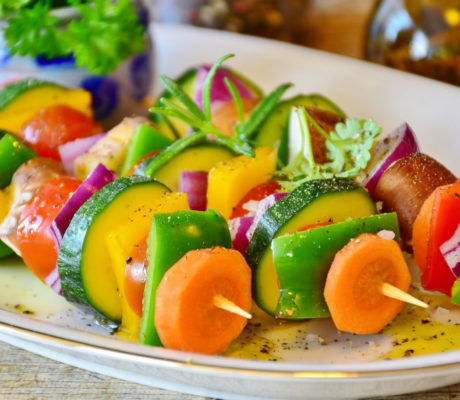Brochetas de Verduras para Parrilla
