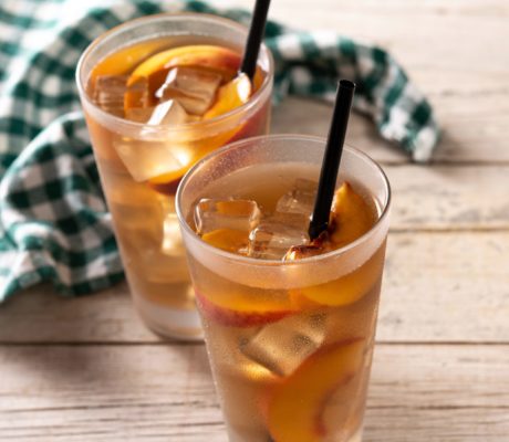 Té helado al Melocotón