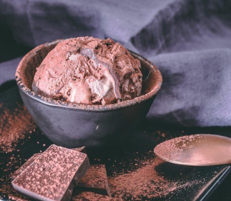 Helado de Crema de Cacao casero