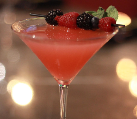Martini de Frutos Rojos