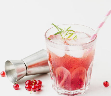 Cocktail Vodka Grosella