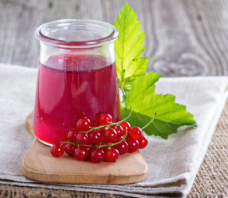 Gelatina de Grosella y Campari