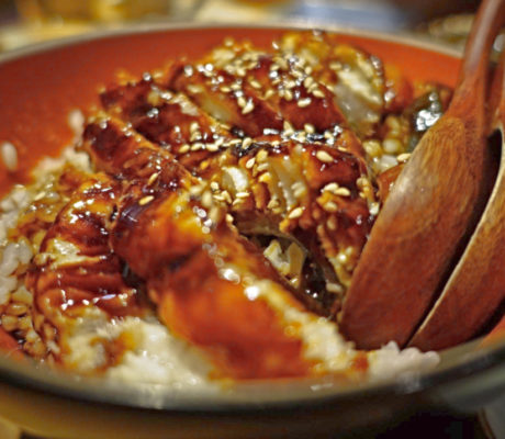 Arroz con Anguila Ahumada
