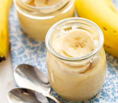 Natillas de Plátano