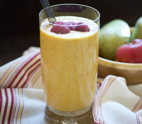 Smoothie de Mango, Vainilla y Plátano